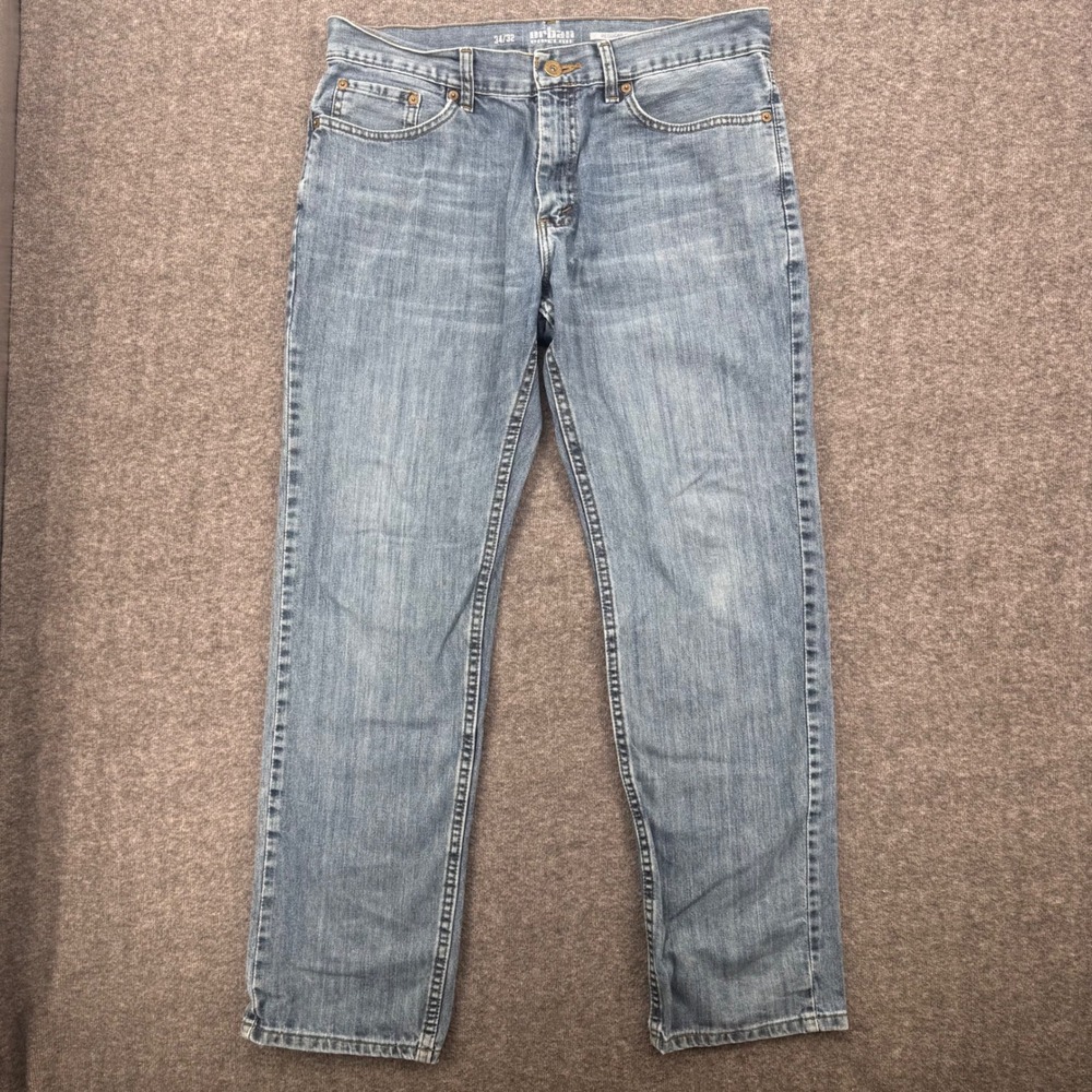 Urban Pipeline Regular Fit Medium Wash Blue Denim Jeans Mens 34x32 rugged casual